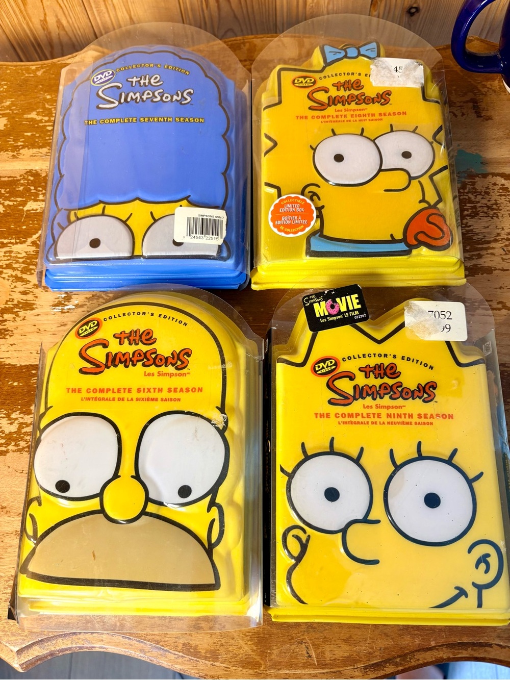 The Simpsons Collector's Edition DVD Season Set -seasons 6,7,8,9. Brand new!